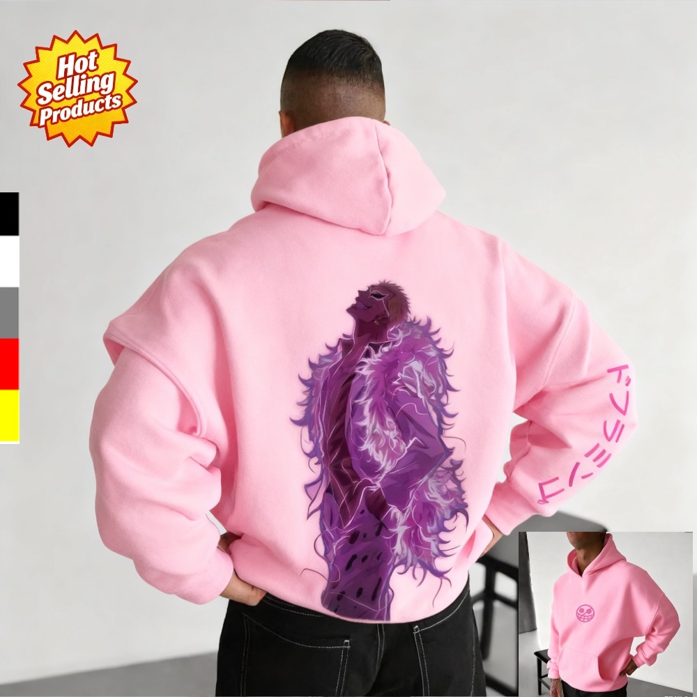 Anime Merchandise Shop - Sweat à capuche une pièce Donquixote