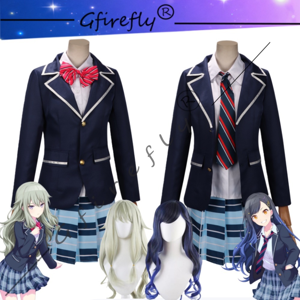 Cosplay Wig Colored - Projet Sekai Kusanagi Nene Kamiyama uniforme