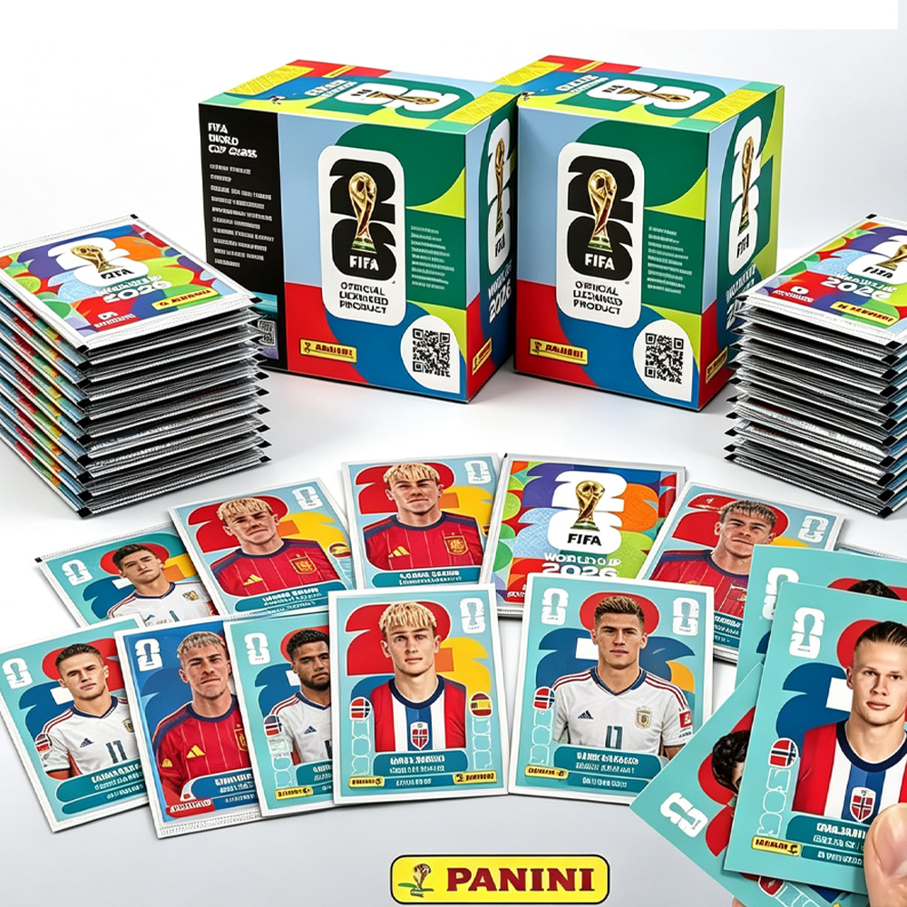 Sticker Sheet Set - Boîte et paquets d'autocollants officiels Panini