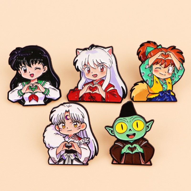 Enamel Pin Set - Broches en émail mignonnes motif oreilles