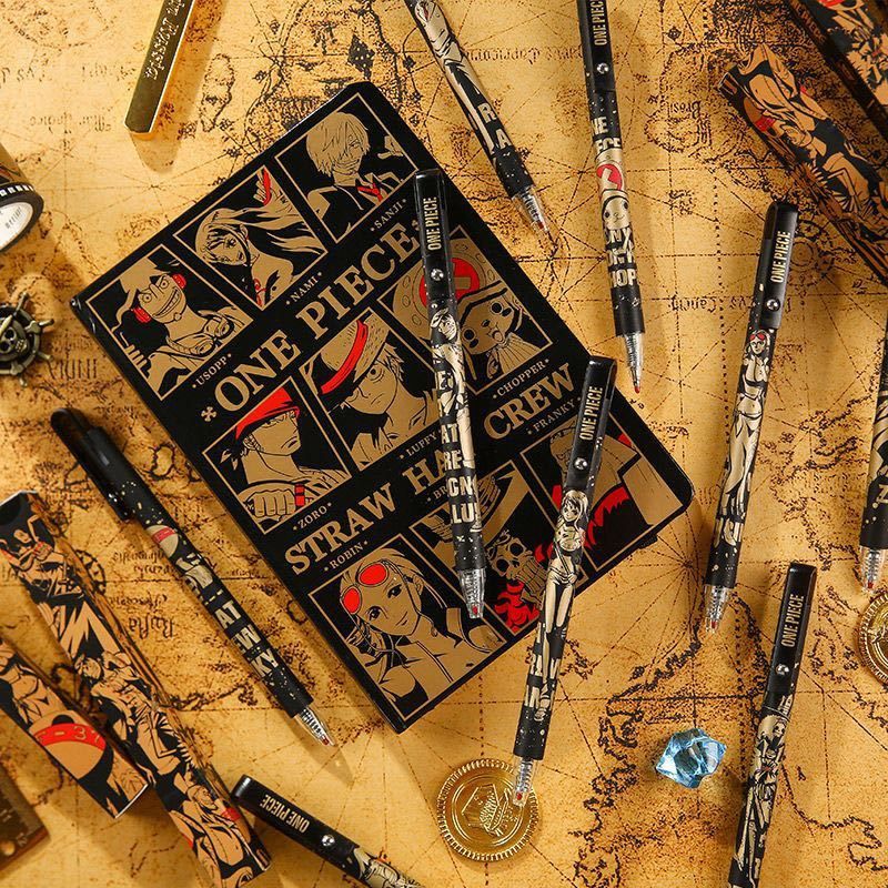 Anime Merchandise Box Set - Stylo rétractable One Piece, nouveauté, mignon,