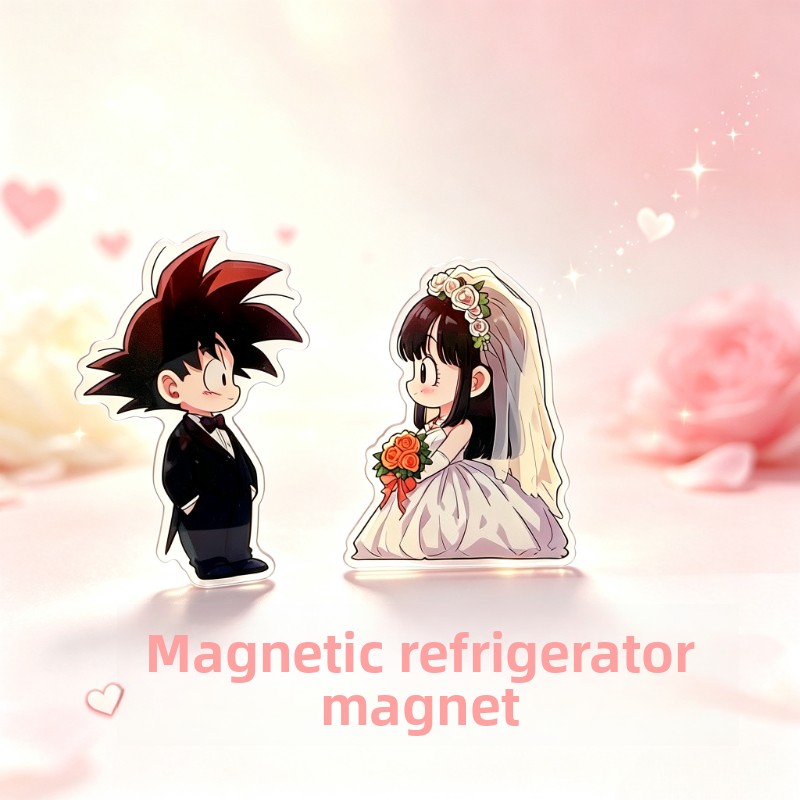 Anime Merchandise Wholesale - Aimant de réfrigérateur en acrylique Dragon