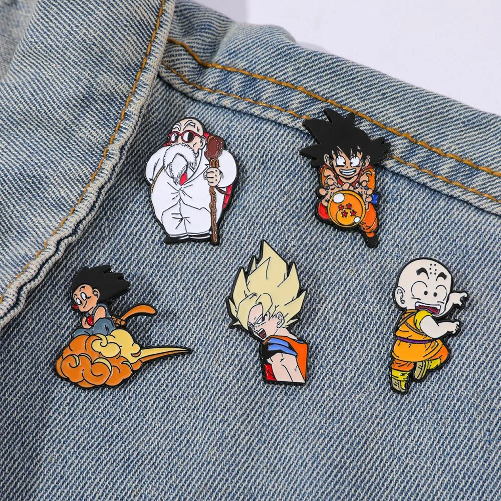 Enamel Pin Set - 5 broches classiques populaires sur le