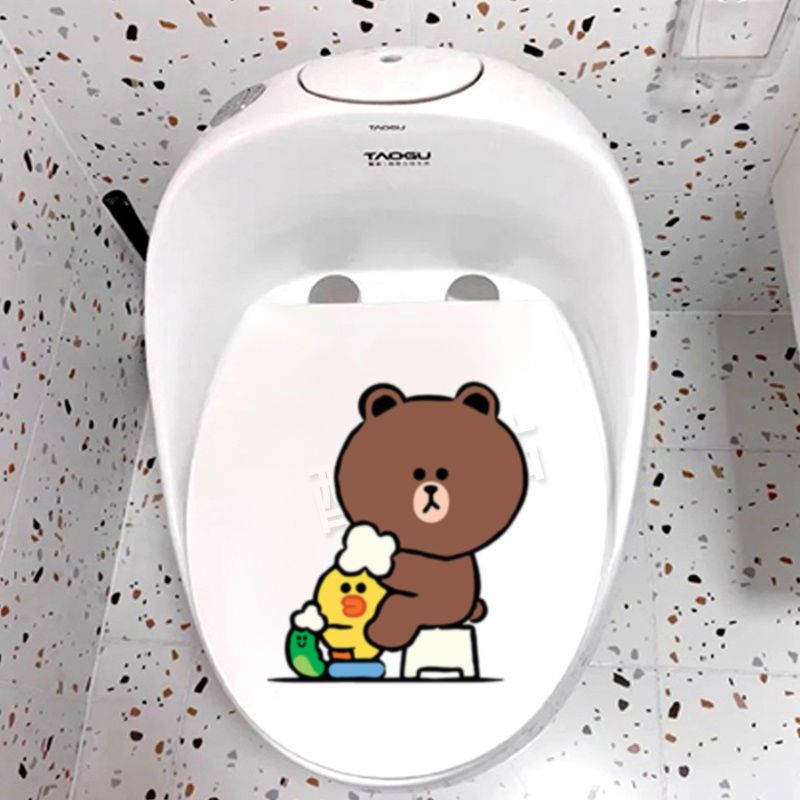 Anime Merchandise Box Set - Autocollants mignons LINE FRIENDS Brown, décorations