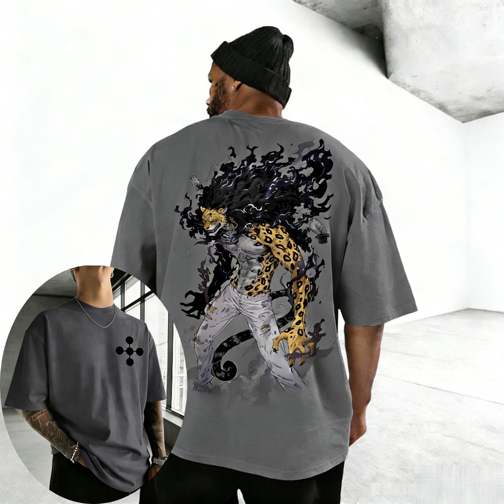 Anime Merchandise Shop - Nouveau T-shirt unisexe en coton Rob