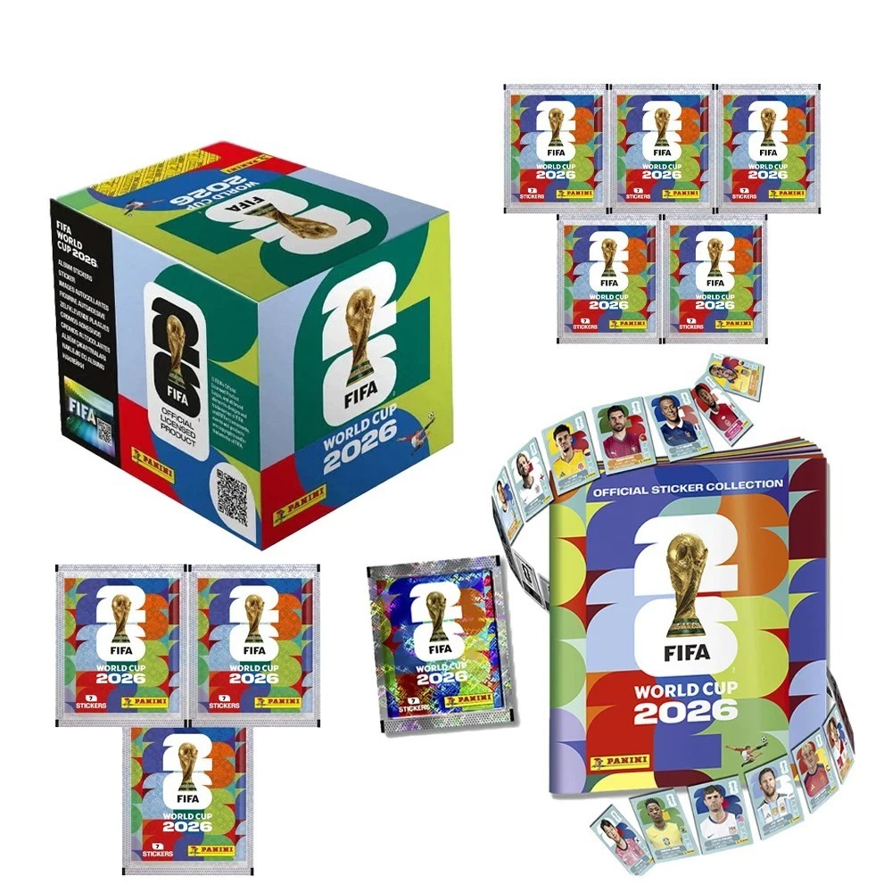 Sticker Sheet Set - Boîte de collection d'autocollants Panini Coupe