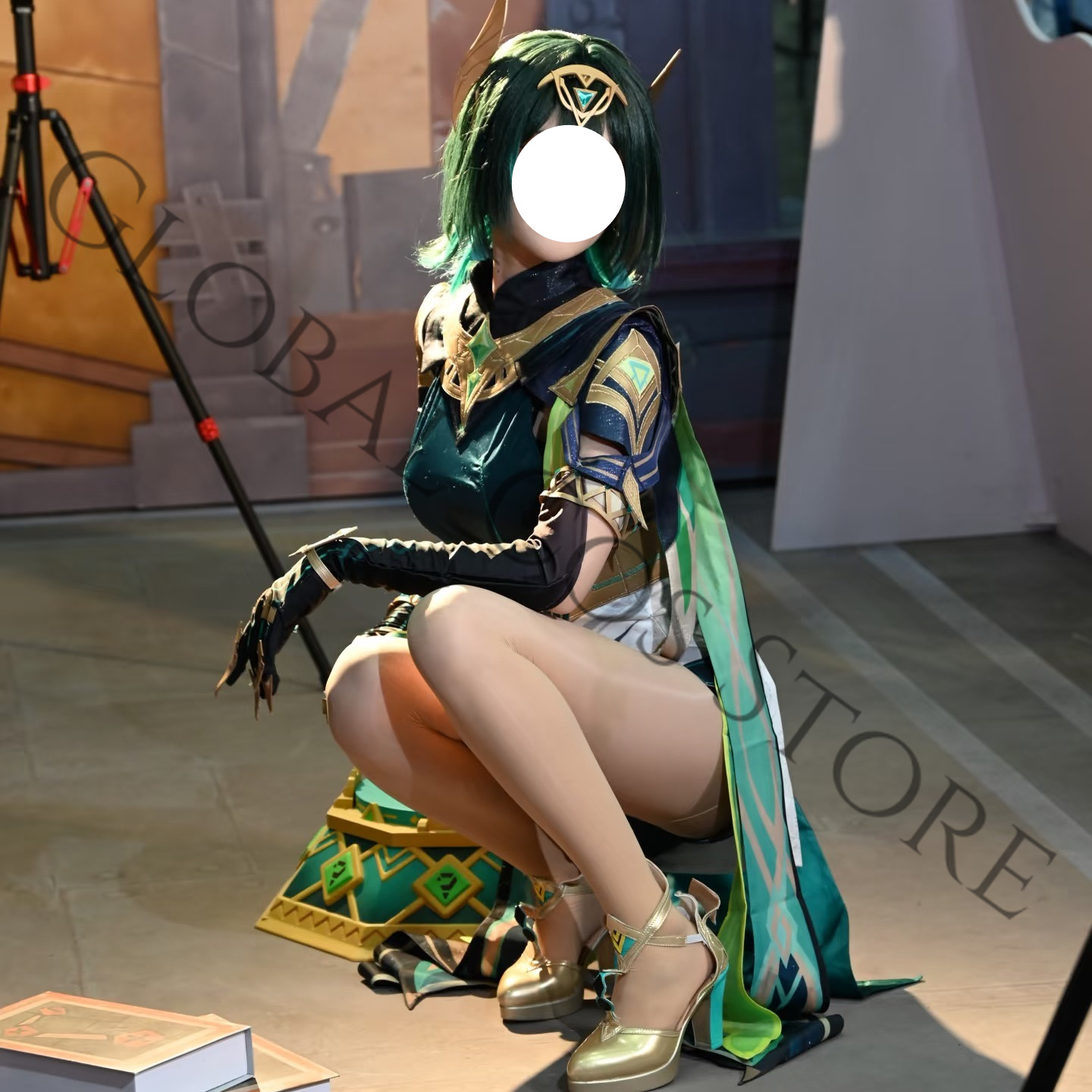 Costume de cosplay Nefer, ense - Cosplay Wig Colored avis et prix