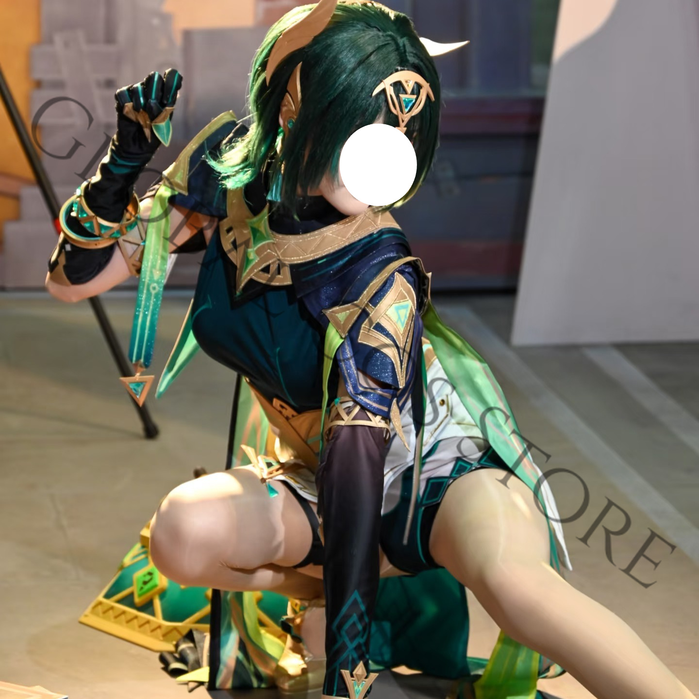 Costume de cosplay Nefer, ense - Cosplay Wig Colored avis et prix