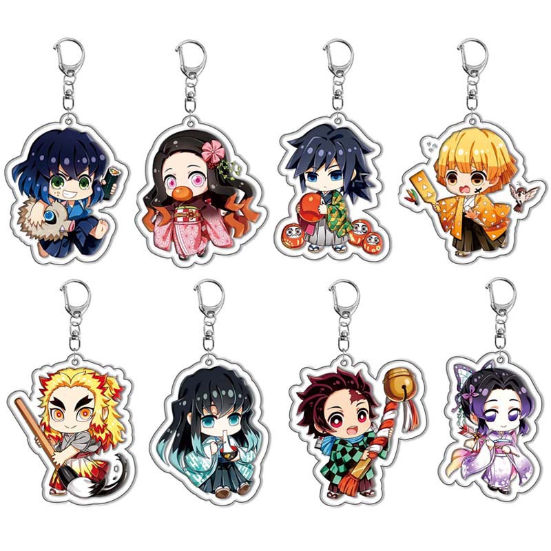 Nouveau porte-clés en acryliqu - Anime Merchandise Keychain avis et prix