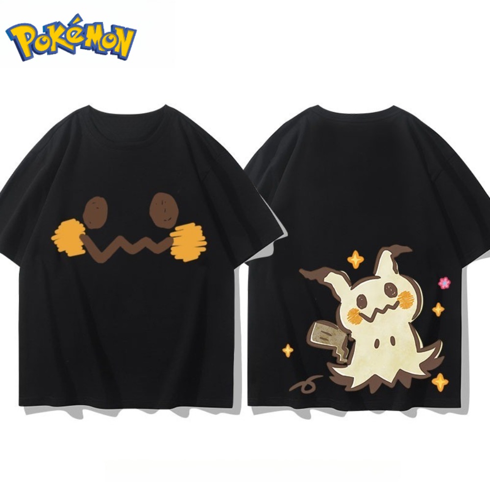 Pokémon Mimikyu T-shirt imprim - Anime Merchandise Shop avis et prix