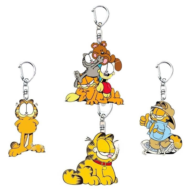 Porte-clés en acrylique Garfie - Anime Merchandise Wholesale avis et prix