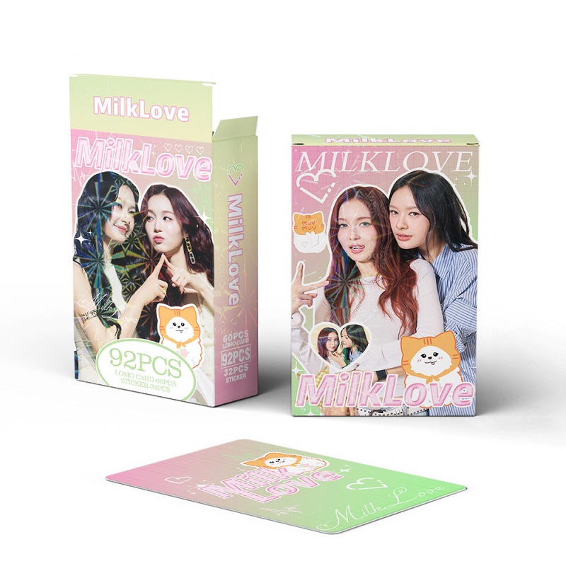 Pack de 92 cartes MilkLove Tha - Sticker Sheet Set avis et prix