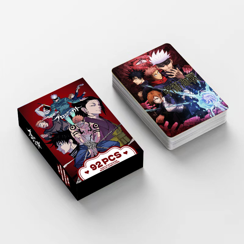 92 cartes Jujutsu Kaisen doubl - Anime Jujutsu Kaisen Merchandise avis et prix
