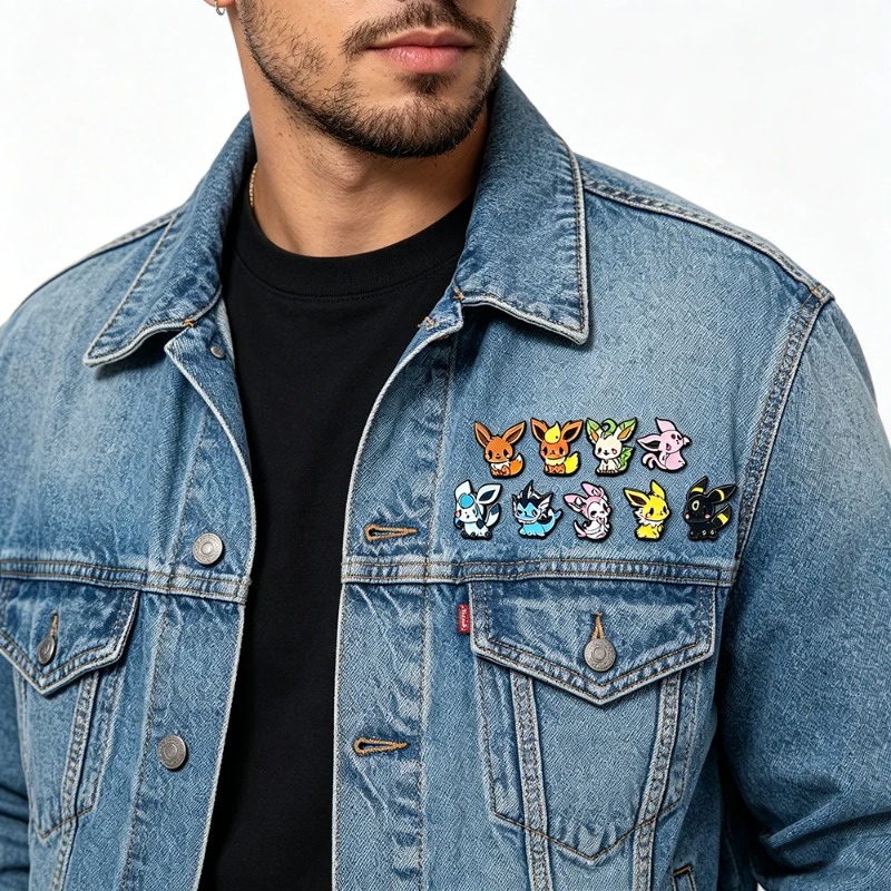 Lot de 9 broches anime elfes t - Enamel Pin Set avis et prix