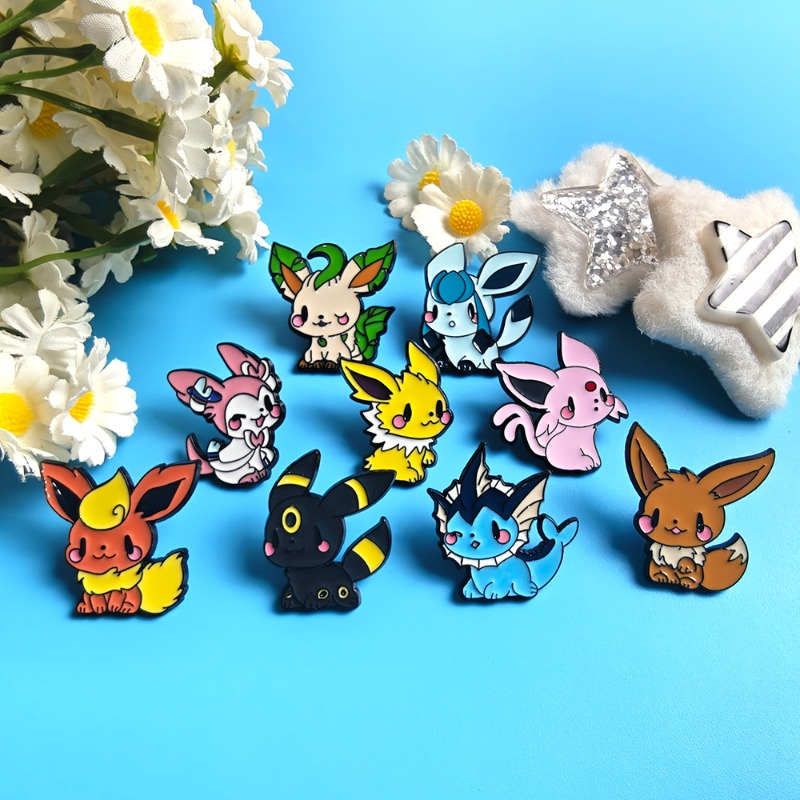 Lot de 9 broches anime elfes t - Enamel Pin Set avis et prix