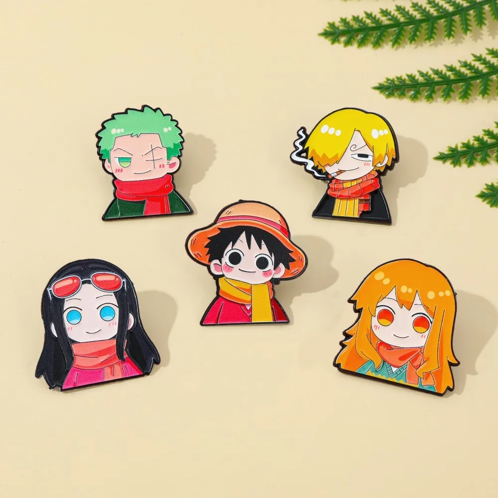 Lot de 5 Broches Mignonnes Ani - Enamel Pin Set avis et prix