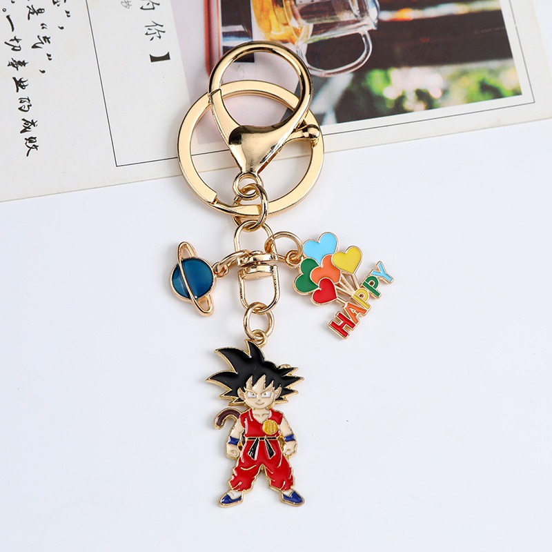 Nouveau Porte-clés en métal cr - Anime Merchandise Keychain avis et prix