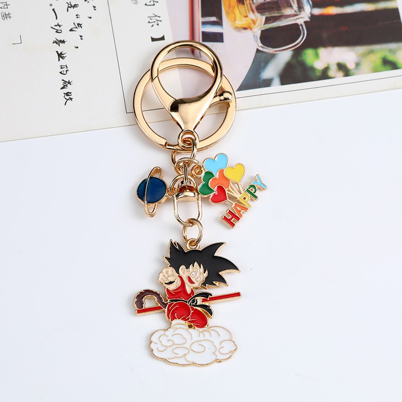 Nouveau Porte-clés en métal cr - Anime Merchandise Keychain avis et prix
