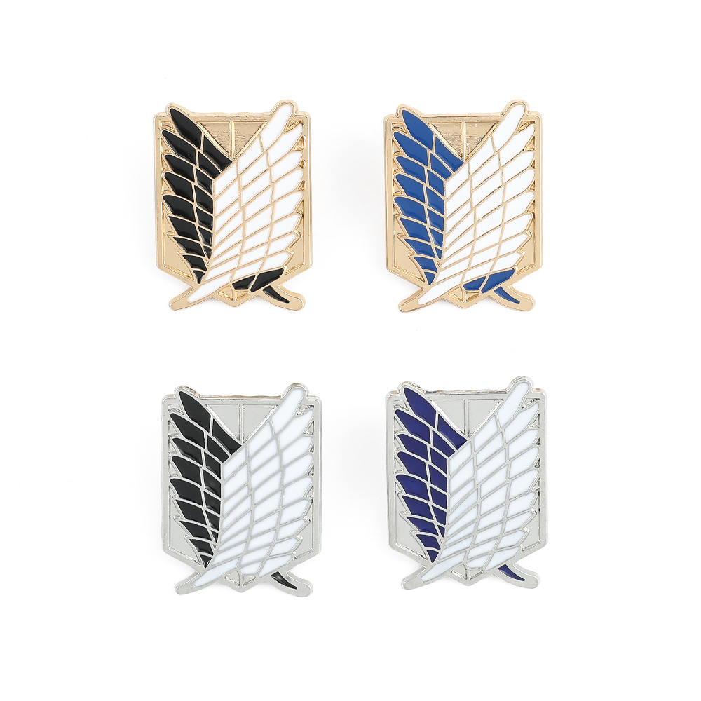 Broche en émail Anime L'Attaqu - Enamel Pin Set avis et prix