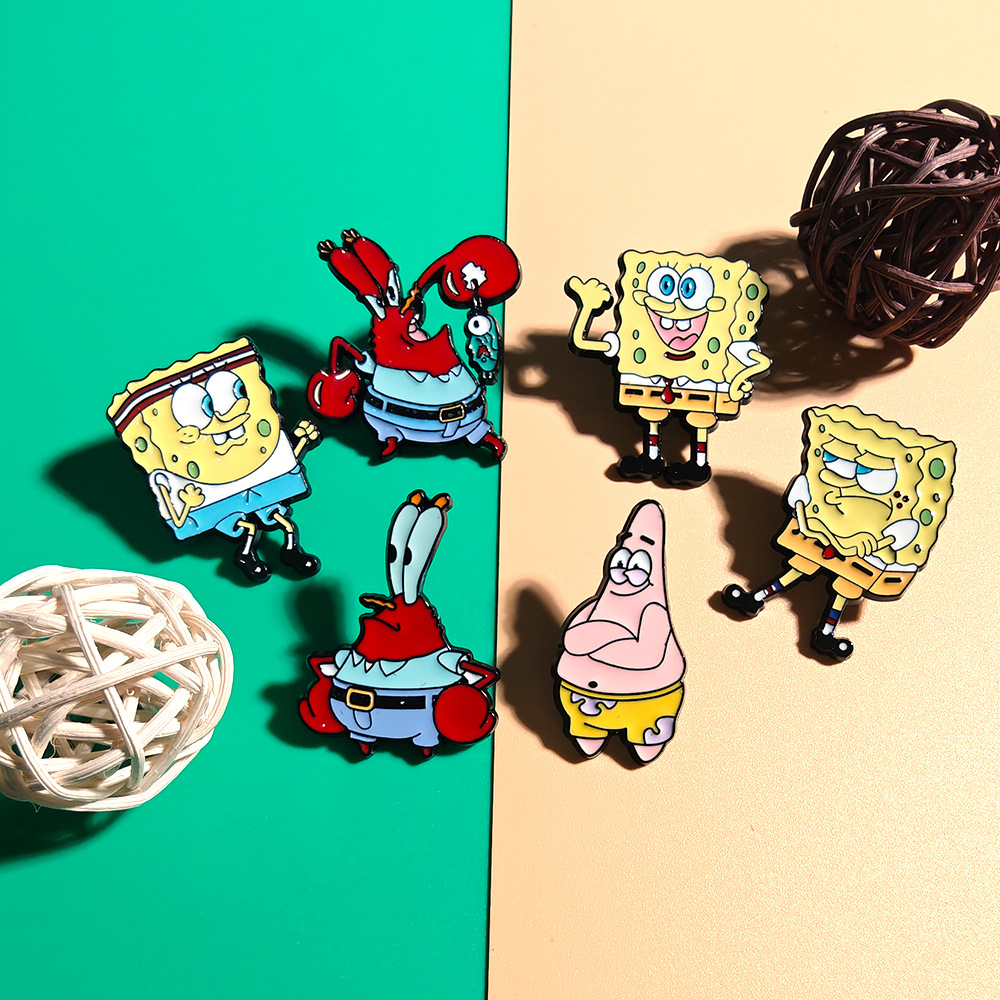 Lot de 6 broches émaillées cla - Enamel Pin Set avis et prix
