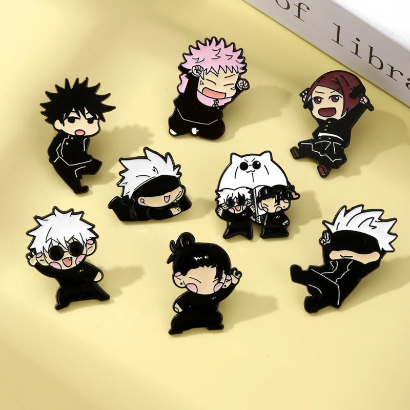 Ensemble de 8 épingles en émai - Enamel Pin Set avis et prix