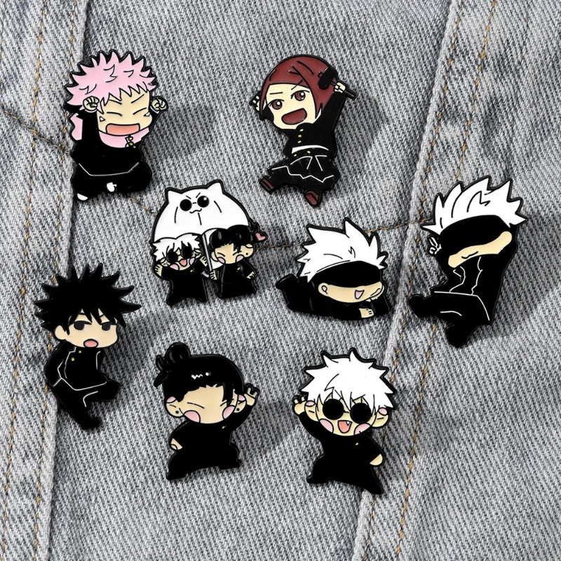 Ensemble de 8 épingles en émai - Enamel Pin Set avis et prix