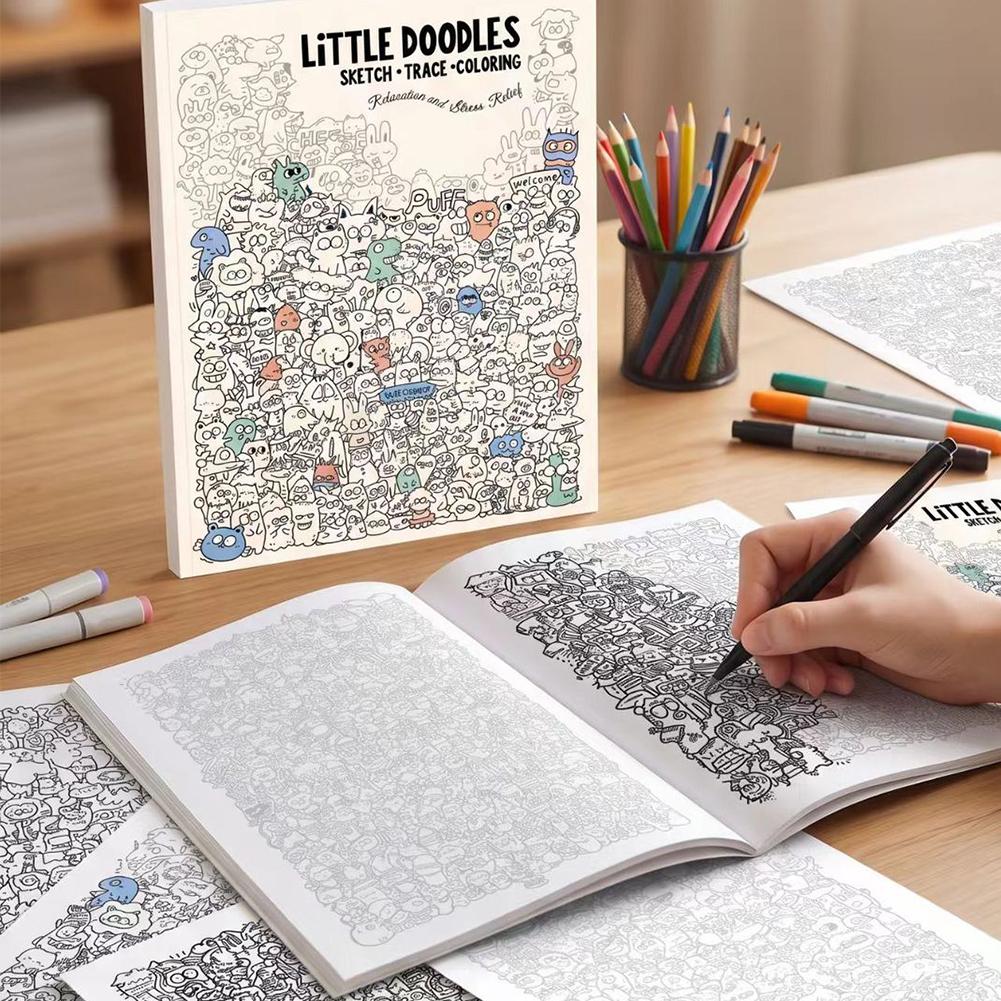 Pages de livre de coloriage Li - Art Book Illustration avis et prix
