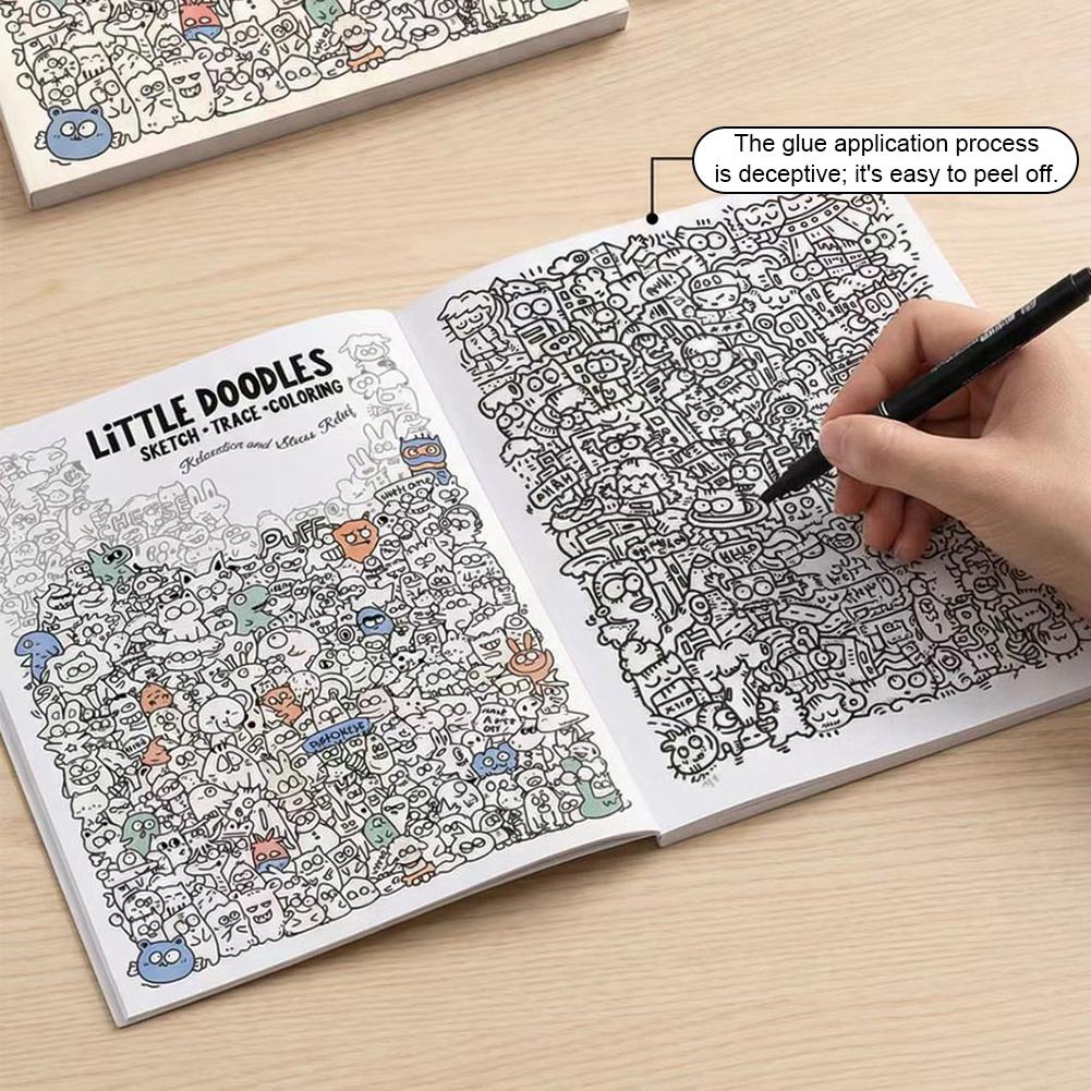 Pages de livre de coloriage Li - Art Book Illustration avis et prix