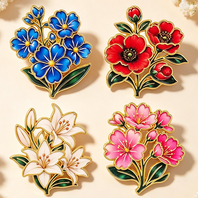 Broche Émail Vintage Mignonne  - Enamel Pin Set avis et prix