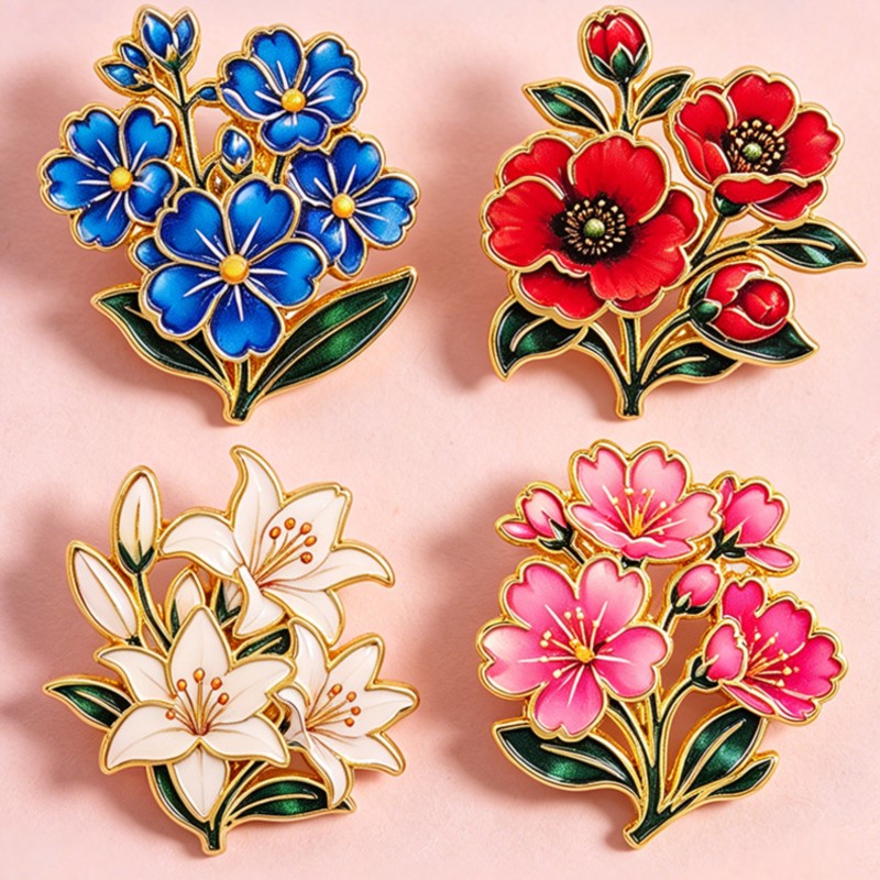 Broche Émail Vintage Mignonne  - Enamel Pin Set avis et prix