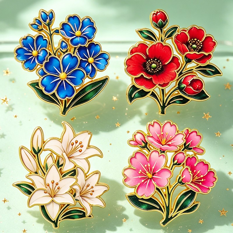 Broche Émail Vintage Mignonne  - Enamel Pin Set avis et prix